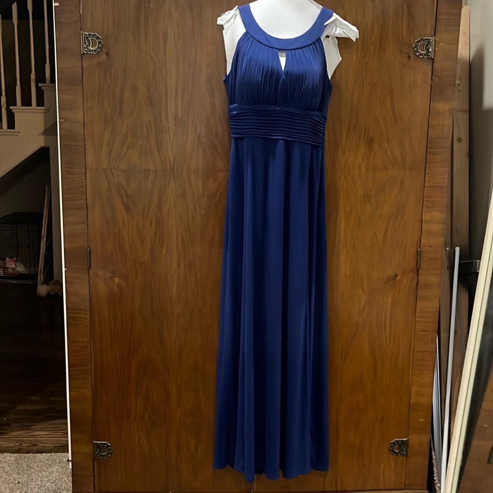 Royal Blue Evening Gown